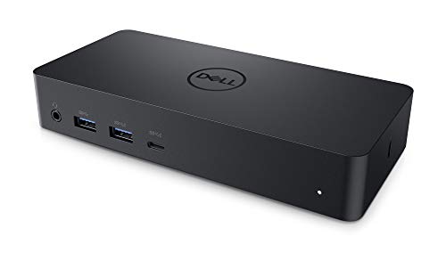 Adaptador DELL D6000 USB 3.0 (3.1 Gen 1) Type-C Preto Dell - Estações de acoplamento para laptops - usb 3.0, type-c, preto