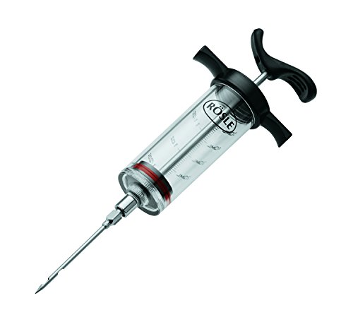Acessórios para churrasqueiras/grelhadores ao ar livre Roesle 25058 injector RÖSLE - Bicos de tempero - injector, prateado, 80 mm, 230 mm, 40 mm