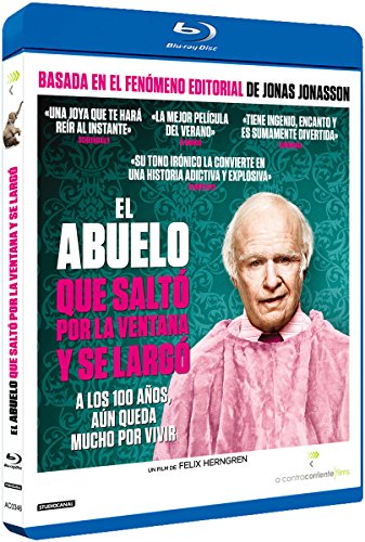 Blu-Ray El Abuelo Que Saltó Por La Ventana Y Se Largo A Contracorriente Films - Dvds de filmes e programas de televisão - blu-ray, el abuelo que saltó por la ventana y se largo, aventura, anciano