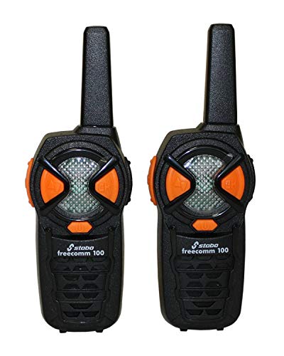 Walkie-Talkie STABO ELEKTRONIK Frecomm 100 Stabo Elektronik - Rádios bidirecionais - rádio FM, portátil, alcance 10 km, alarme, bateria baixa