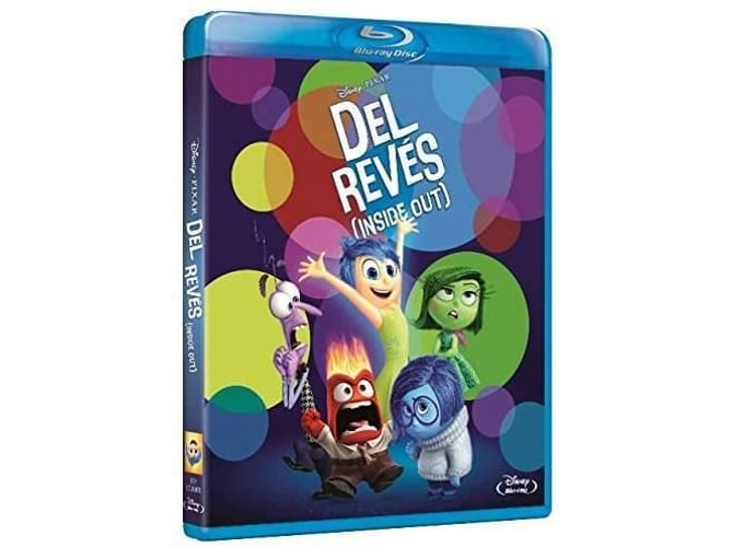 Blu-Ray Inside Out (Edição em Espanhol) Estévez Seven - Dvds e vídeos - blu-ray, edição em espanhol, inside out, obstáculos, riley, emociones