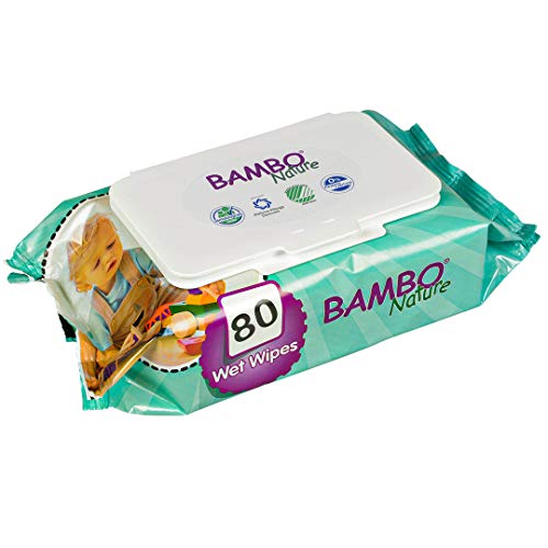Toalhitas Húmidas BAMBOSEPTIC Bamboo (80 unidades) ABENA - Toalhitas higiénicas para adultos - toalhas húmidas, bamboo, 80 unidades