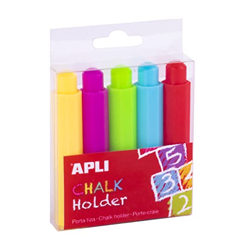 Porta Tinta Apli 19025 | Cinzento, Amarelo, Azul, Verde, Vermelho APLI - Instrumentos de escrita e desenho - cinzento, amarelo, azul, verde, vermelho