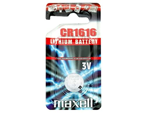Pilha Recarregável CR1616 3V (Consumível Imagem e Som) Maxell - Baterias - litio, 3V, 55 mAh, cr1616