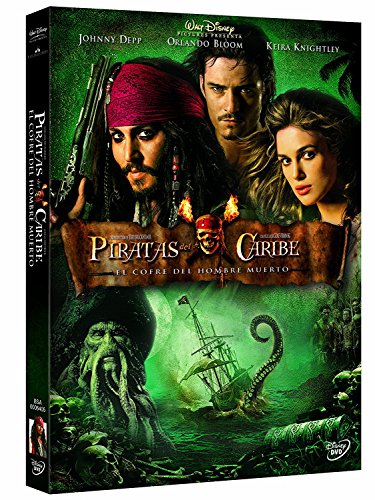 DVD Piratas Del Caribe. Cofre Hombre Muerto (Edição em Espanhol) Disney - Dvds de filmes e programas de televisão - piratas do caribe, Cofre Homen Morto, edição em espanhol