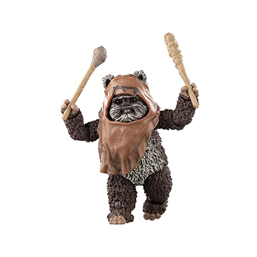 Figura STAR WARS The Black Series Wicket (Idade Mínima Recomendada: 4 anos) Hasbro - Bonecos de ação e brinquedo - 15 cm, articulada, star wars, the black series