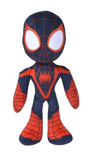 Peluche SPIDEY Miles Morales (Idade mínima recomendada: 1 ano) SIMBA - Brinquedos - peluche, spidey, miles morales, idade mínima recomendada