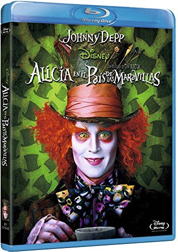 Alice In Wonderland Blu-Ray Edição em Espanhol Disney - Dvds e vídeos - blu-ray, edição em espanhol