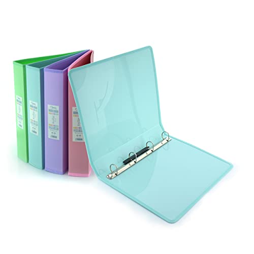 Dossier A4 OFFICE BOX 4 Anéis Lateral Tela Rosa Fraga Import - Pastas Organizadoras - a4, lateral, tela rosa