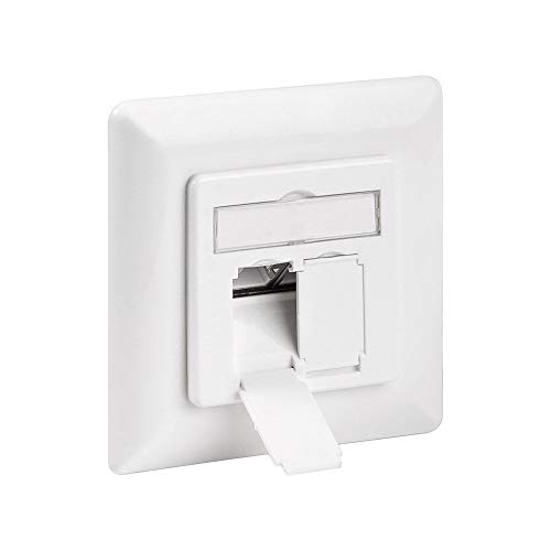 Adaptador de Rede GOOBAY RJ-45/2-Utp-W (RJ45) Wentronic - Tomadas de telefone e dados - rj-45, 2 utp-w, masculino, branco