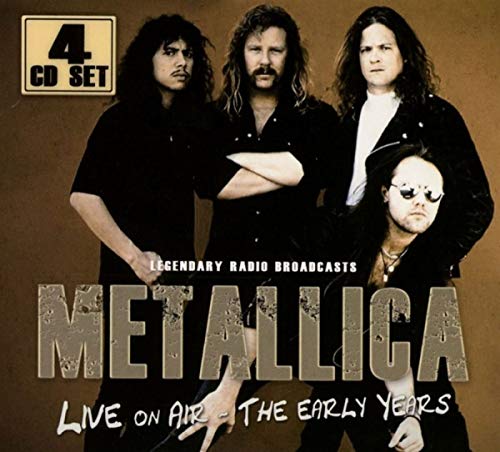 Live on Air (4 Cd) - 4Cd (1 CDs) (Música) LASER MEDIA - Música e gravações de som - metallica, heavy metal, 4cd