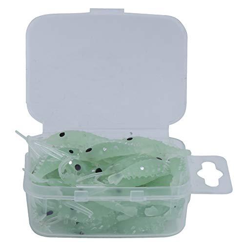 Lure Significante Blandos para Caranguejos 50Pcs SolUptanisu - Isca e anzol - simulação, 50 peças, verde luminoso, borracha