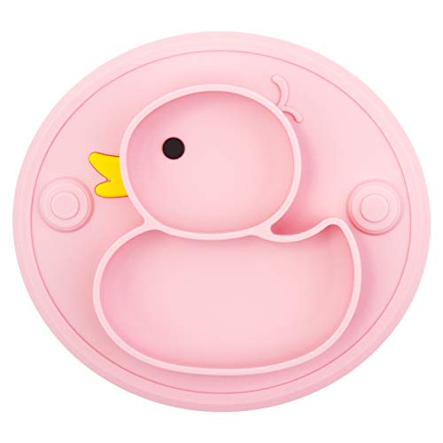 Conjunto 1 Prato QSHARE Silicone (Branco - 18.5 x 3 cm) Qshare - Utensílios de mesa - silicone, branco, 18.5x3 cm