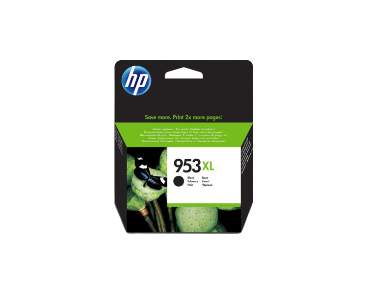 Tinteiro HP 953XL Original Preto (C2J85AE) HP - Cartuchos de toner e jato de tinta - preto, 2000 páginas, officejet pro