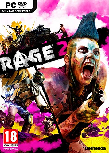 Jogo PC Rage 2 (Inglês - CD) (Idade Mínima Recomendada: 18 anos) Bethesda - Software de jogos de vídeo - distópico, masacres, mundo aberto, 18 anos
