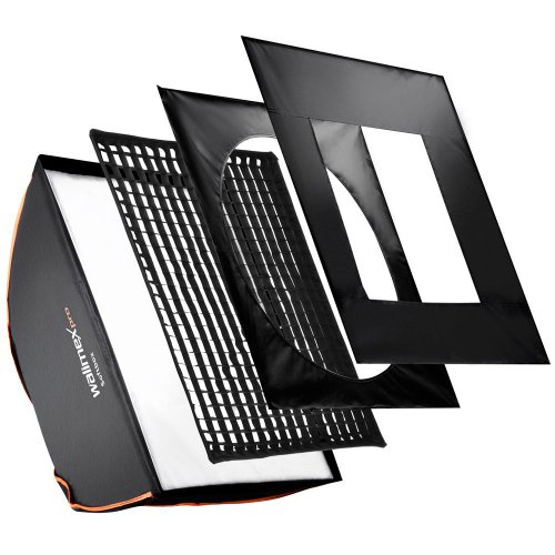Walimex 19258 caixa para lentes e filtros Walimex - Softboxes - metal, plástico, canon eos 5d mark ii, nikon d800, olympus om-d e-m5