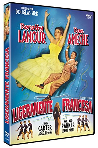 DVD Ligeramente Francesa (Edição em Espanhol) Llamentol S.L. - Dvds e vídeos - dvd, ligeramente francesa, edição em espanhol, douglas sirk, melodrama desgarrador, comédia musical