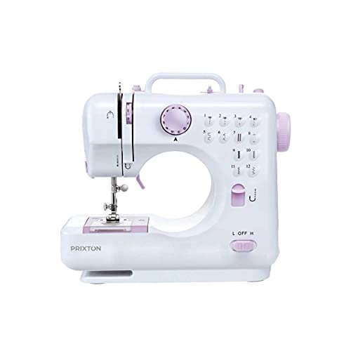 Máquina de Costura PRIXTON P110 (12 pontos) PRIXTON - Máquinas de trabalho de tecidos - 12 pontos, preto