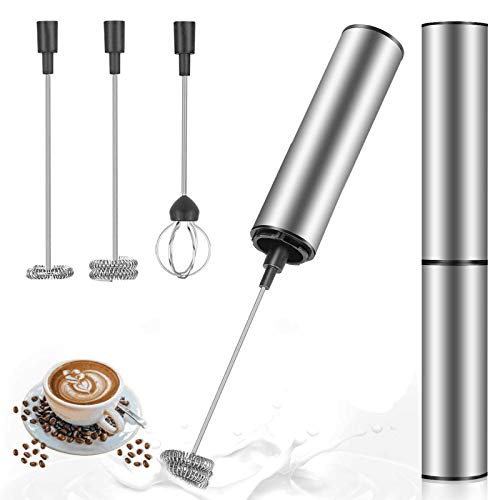 Batedor de Leite Elétrico MOSUO 1.5L USB Recarregável MOSUO - Espumadores de leite e vaporizadores - 1.5l, usb, recarregável, 3 acessórios