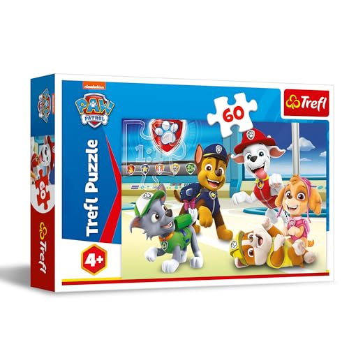 Puzzle TREFL Animais (Idade Mínima: 4 Anos - 60 Peças) Trefl - Jogos - madeira, 60 peças, 4 anos, capacidades motoras