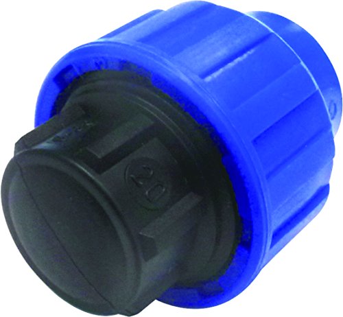 Tampa para Bicicleta S&M RACOR 20mm Preto e Azul S&M - Pequenas peças de bicicleta - tampa, bicicleta, s&m racor, 20mm, preto, azul
