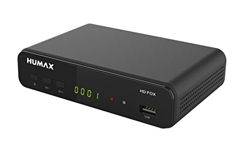 Receptor de TV por Satélite HUMAX DIGITAL HD Fox HUMAX - Áudio - satélite, hdmi, usb 2.0, saída digital