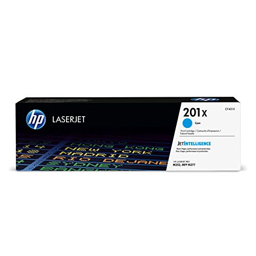 Toner HP 201X Original Ciano 1 unidade(s) (Consumível Informática e Tel.) HP - Cartuchos de toner e jato de tinta - ciano, laser, 9000 páginas