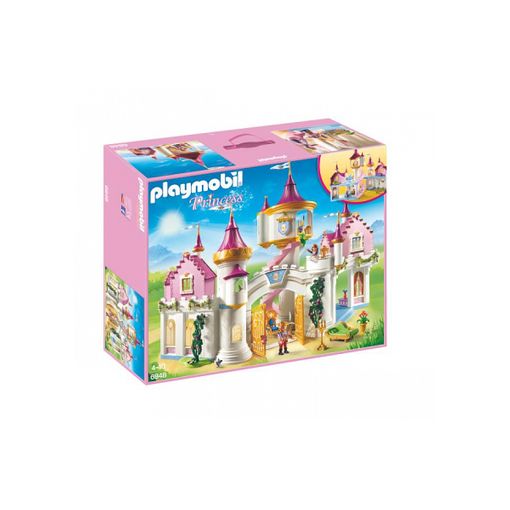Playmobil Princess 6848 Grande Palácio das Princesas (Jogos de Construção) PLAYMOBIL - Brinquedos - grande palácio, torre, tronos, sofá