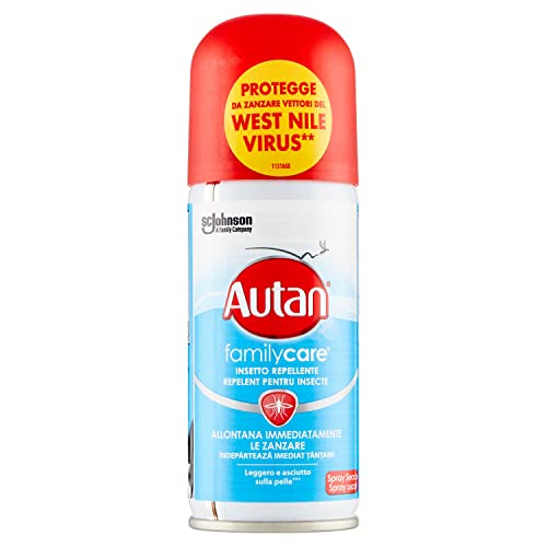 Autan Repelente Insectos Family Care Spray 100 Ml Johnson's Wax - Banho e corpo - repelente, insetos, spray, 100 ml