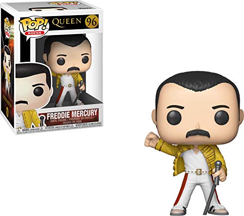 Figura FUNKO POP! Music: Queen- Freddie Wembley 86 Funko - Bonecos de ação e brinquedo - figura, funko pop, music, Queen, freddie mercury, wembley 86