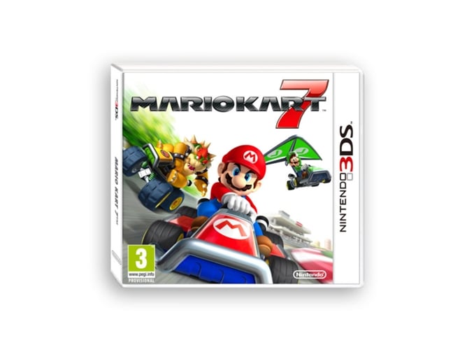 Jogo Nintendo 3DS Mario Kart 7 (Nintendo 3DS) Nintendo - Software de jogos de vídeo - nintendo 3ds, mario kart 7
