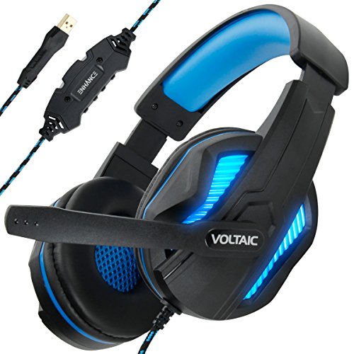 Auscultadores com Fios ENHANCE Voltaic 7.1 (On Ear - Microfone) ENHANCE - Fones de ouvido e headsets - on ear, microfone, potente, crystalino