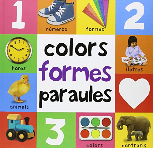 Livro Colors Forms Words de Maria Valls (Espanhol) Beascoa - Livros - livro, cores, formas, palavras