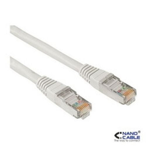 Cabo de Rede NANOCABLE (RJ45 - 1.5 m - Cinzento) NANOCABLE - Cabos de rede - rj45, 1.5m, cinzento, masculino