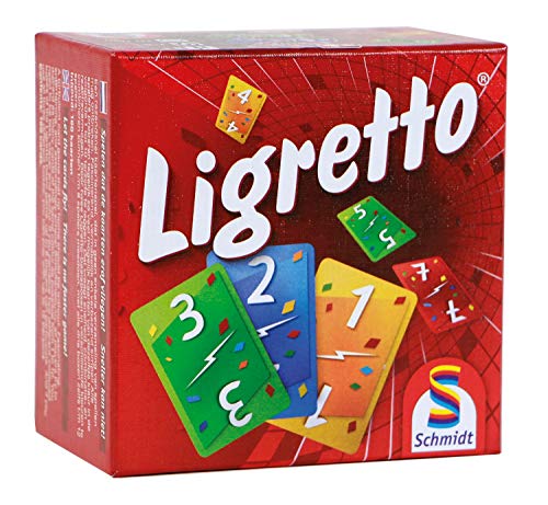 Jogo de cartas LIGRETTO WDK Partner Starter Ligretto Schmidt - Jogos de cartas - rápido, divertido, fácil de aprender, cartas