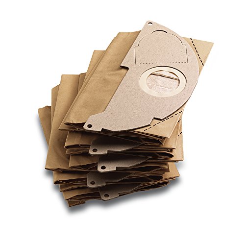 Sacos para Aspirador KARCHER 69043220 (5 unidades) Kärcher - Acessórios de aspirador - 5 unidades, kärcher, branco, azul