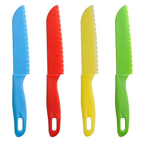 Conjunto de 4 Facas de Cozinha de Plástico BaiJ - Facas de cozinha - plástico, conjunto, 4 facas