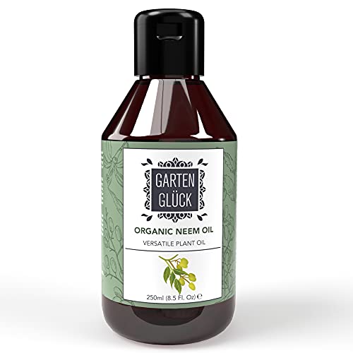 Óleo Orgânico De Neem Para Plantas 250 Ml GARDEN GLÜCK Vivere GmbH - Repelente de insetos para a pele - óleo orgânico, neem, plantas, 250 ml