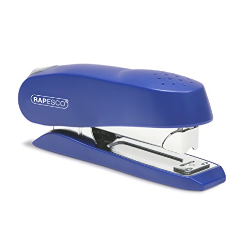 Agrafador RAPESCO 727 Azul e Branco (Capacidade: 20 folhas) Rapesco - Agrafadores - 20 folhas, sistema frontal, segurança, 26 aglomerados