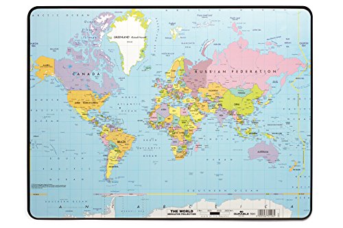 Suporte para Mural DURABLE Mapa do Mundo (530 x 400 mm) Durable - Tapetes e sousplats de escritório - 530 x 400 mm, robusto, design elegante, fácil de instalar