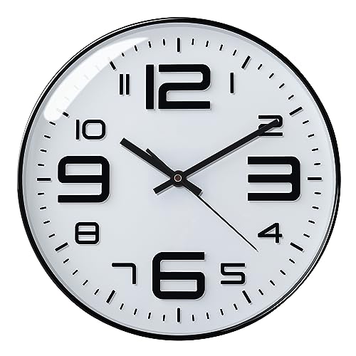 Relógio de Parede PLUMEET Branco (Material: plástico) VoolanDirect EU - Relógios de parede - plástico, branco, parede
