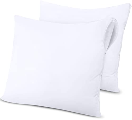 Protetor de Almofadas UTOPIA BEDDING 55X55Cm Utopia Bedding - Roupa de cama e cama - fecho, tecido impermeável, poliéster, prolonga vida útil