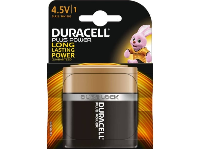 Pilha Não-Recarregável DURACELL 4.5V Plus Power Duracell - Baterias de uso geral - 4.5v, aa, alcalino, pilha não recarregável