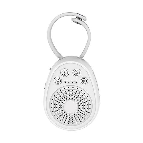 Máquina de Somno para Bebé HOMCOM Branco Rainbuvvy - Luzes noturnas e iluminação ambiente - branco, temporizador, somno