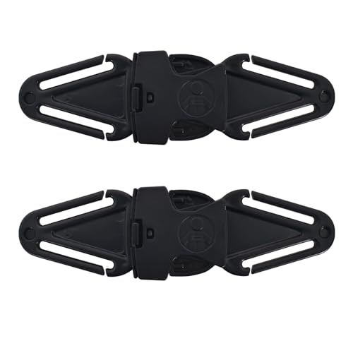 Conjunto de 2 Broches de Segurança para Cinto de Segurança Disnace - Móveis para bebês e crianças pequenas - segurança, cinto, broche
