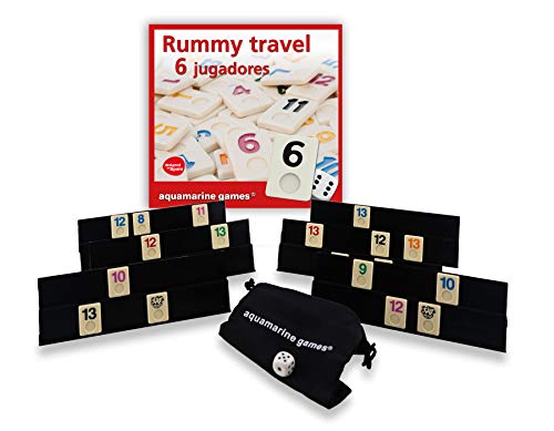 Jogo de cartas ASMODEE Rummy Travel (7 anos) 
Marca:
Aquamarine Games
 - Jogos - cartas, 2-6 jogadores, 30 minutos, sequências
