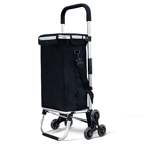 Carrinho de compras dobrável VOUNOT (Preto) VOUNOT - Bagagem e bolsas - dobrável, preto
