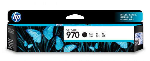 Tinteiro HP Original 970 - Preto (CN621AE) HP - Cartuchos de toner e jato de tinta - preto, officejet 970, qualidade profissional