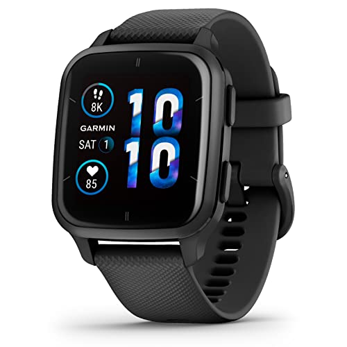 Relógio Desportivo GARMIN Venu SQ (Bluetooth - Até 11 dias de autonomia - Preto) Garmin - Monitores de atividade - bluetooth, 11 dias, preto