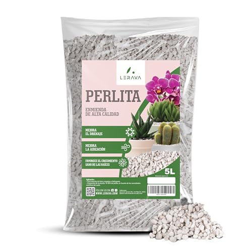 LEVA Perlite para Plantas em Vasos 5L (Recondicionado Como Novo) LERAVA - Adubos - perlita, plantas, vasos, recondicionado